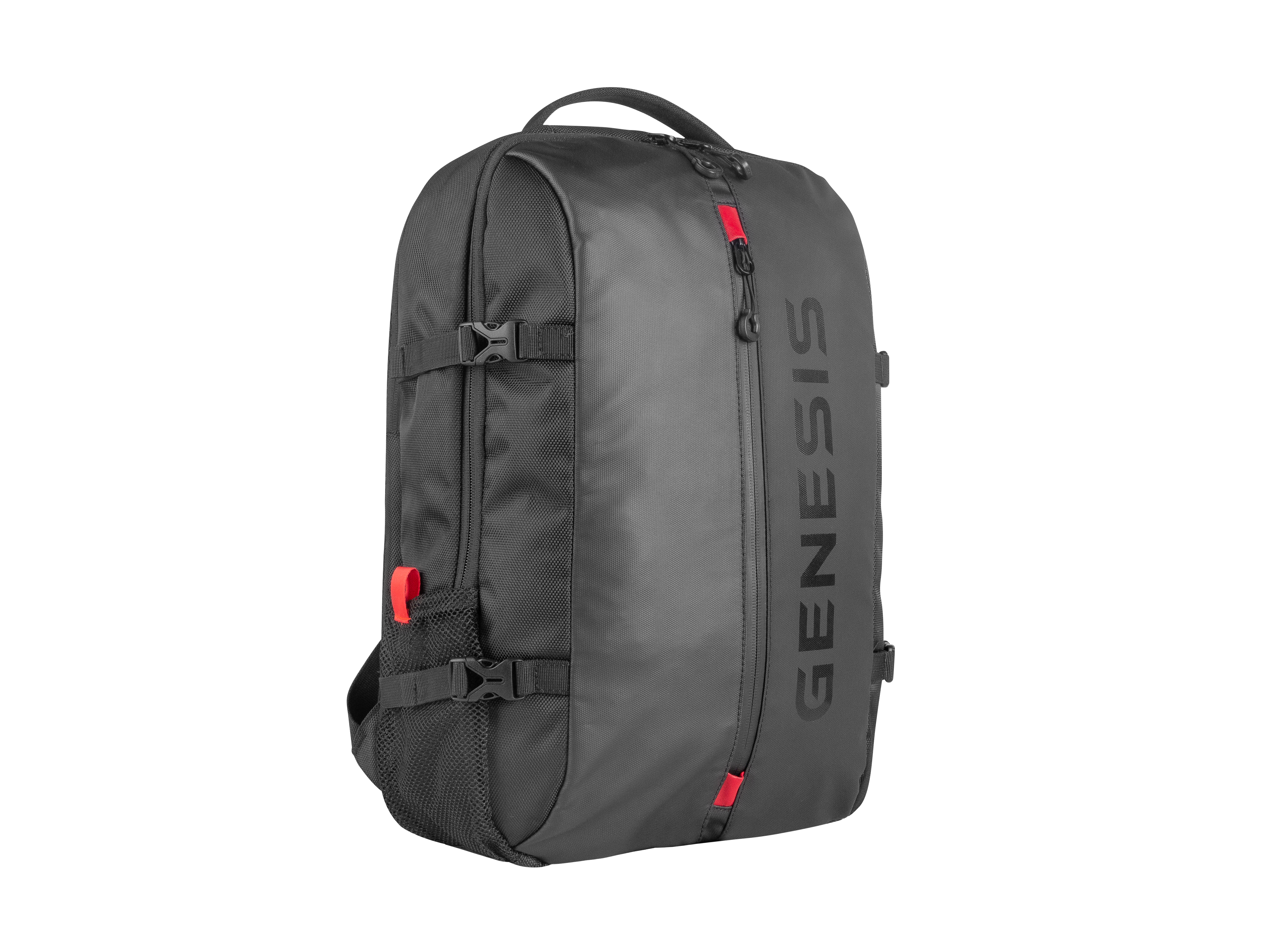 Genesis - Laptop Backpack - Pallad 410 - Backpack - Shoulder strap - Black