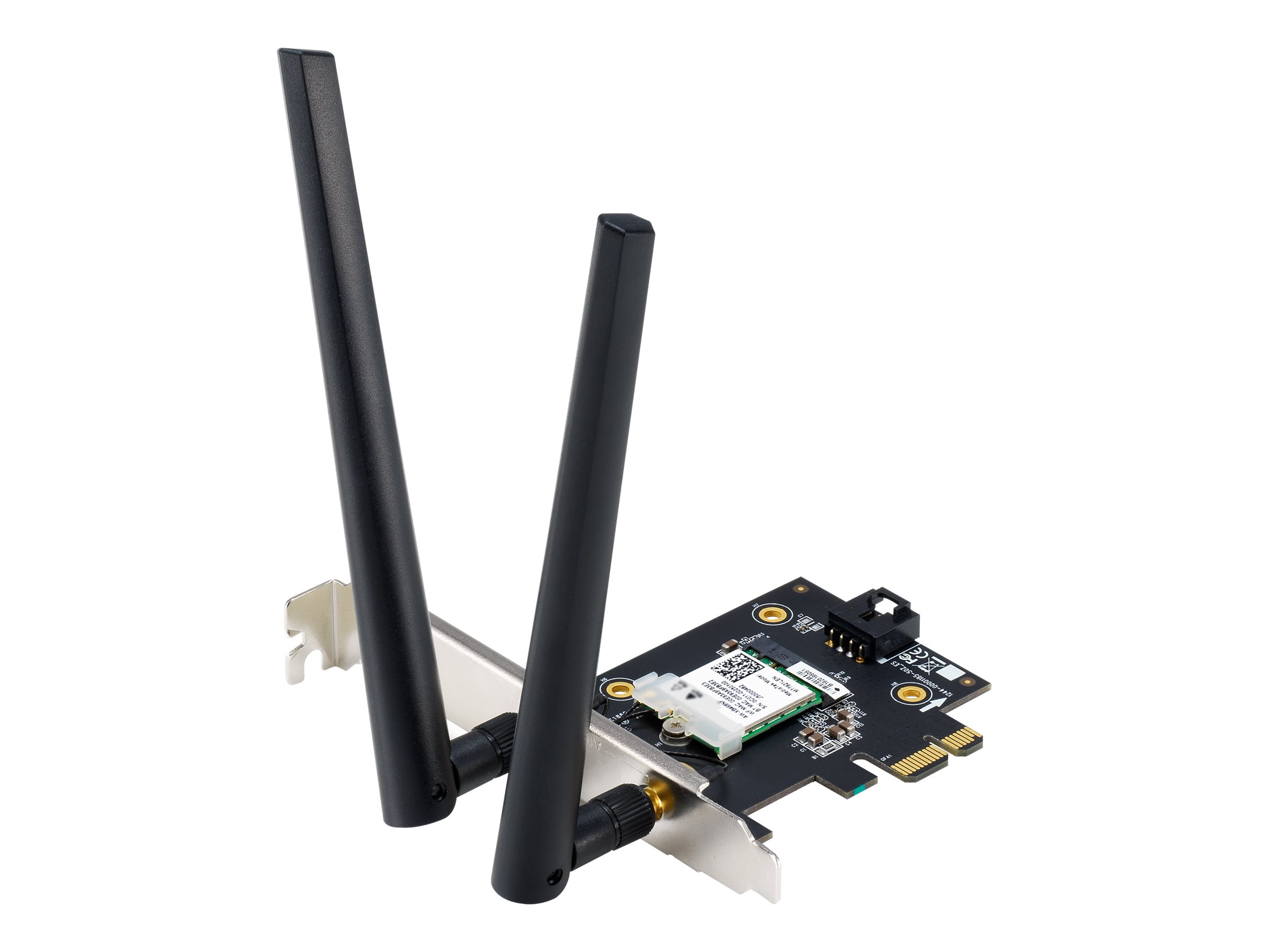 Asus - Wi-Fi Adapter, Tri-Band, Wi-Fi 6E Adapter - PCE-AXE5400 - 802.11ax - 574/2402/2042 Mbit/s - Mesh Support No - MU-MiMO No - No mobile broadband - 36 month(s)