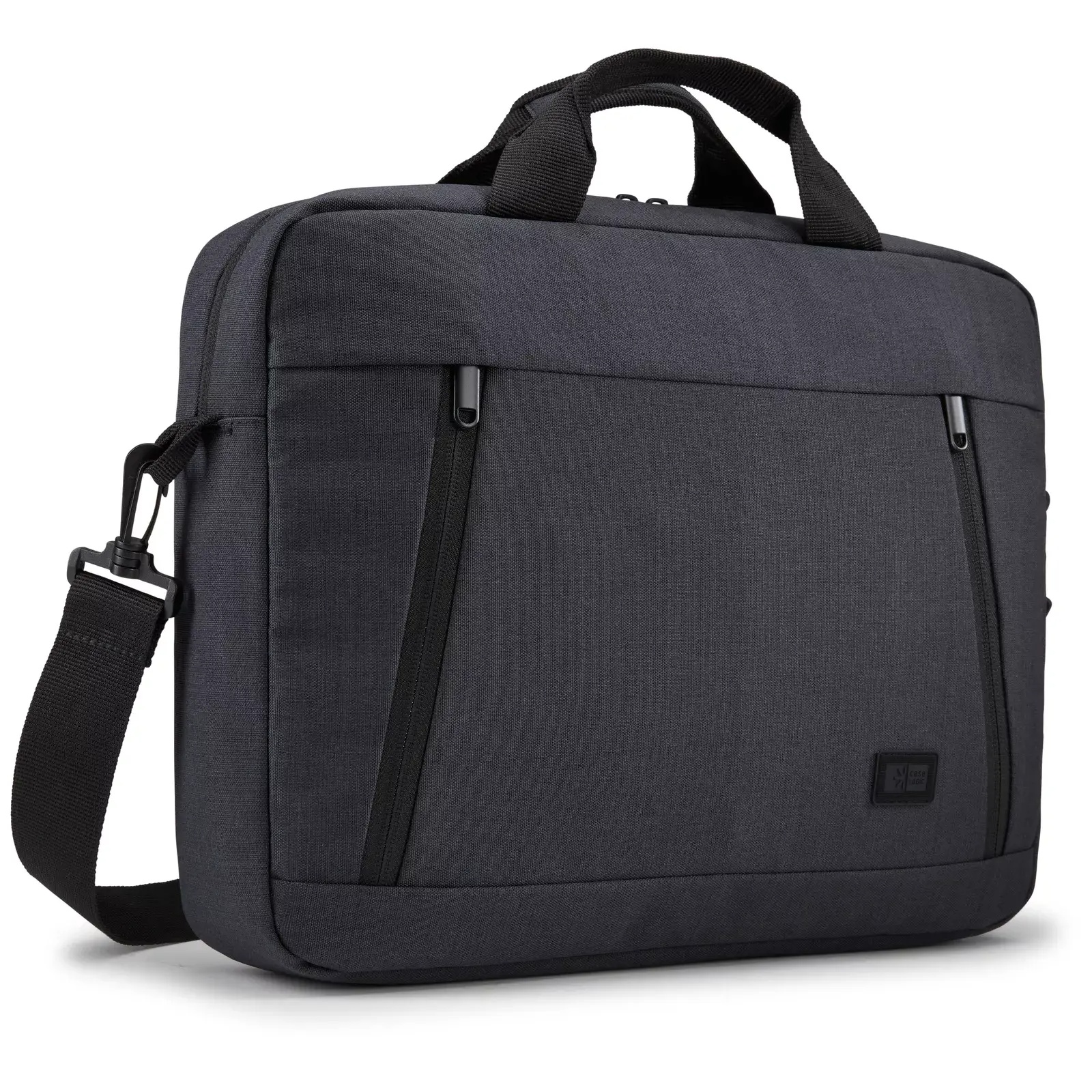 Case Logic - Huxton - Fits up to size 14 " - Laptop attaché - Shoulder strap - Black