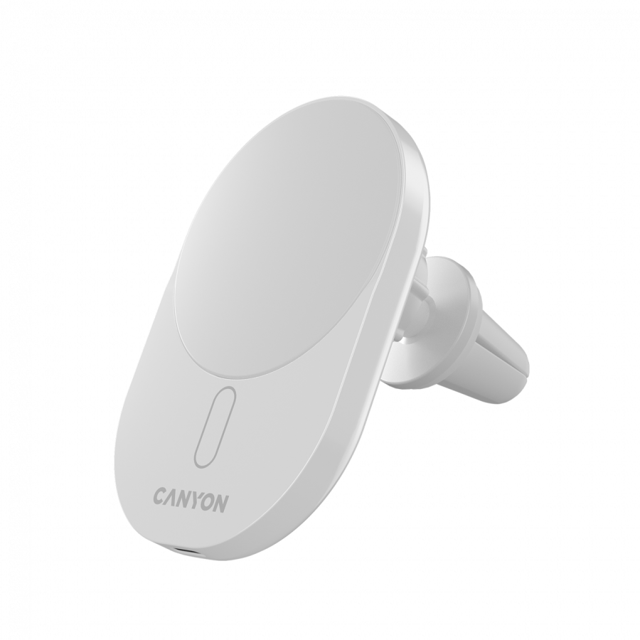 CANYON car charger OnGrip 105 15W Qi2 Wireless White