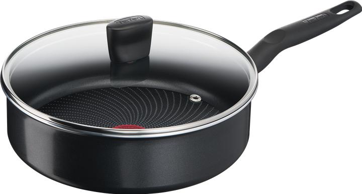 TEFAL Pot - H0563242 - Titanium - Lid included - Grey