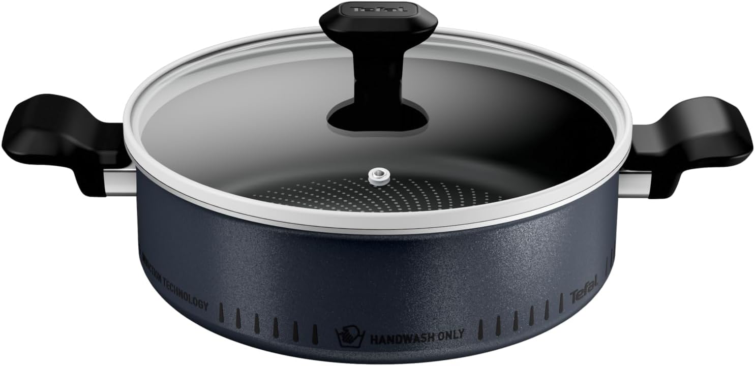 TEFAL Pot - H0567042 - Aluminum - Lid included