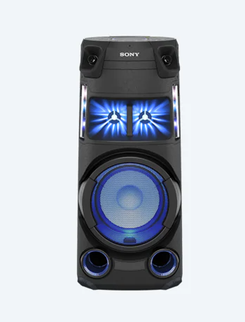 Sony MHC-V43D High Power Audio System with Bluetooth - Sony - High Power Audio System - MHC-V43D - AUX in - Bluetooth - CD player - FM radio - Near Field Communication (NFC) - Wireless connection