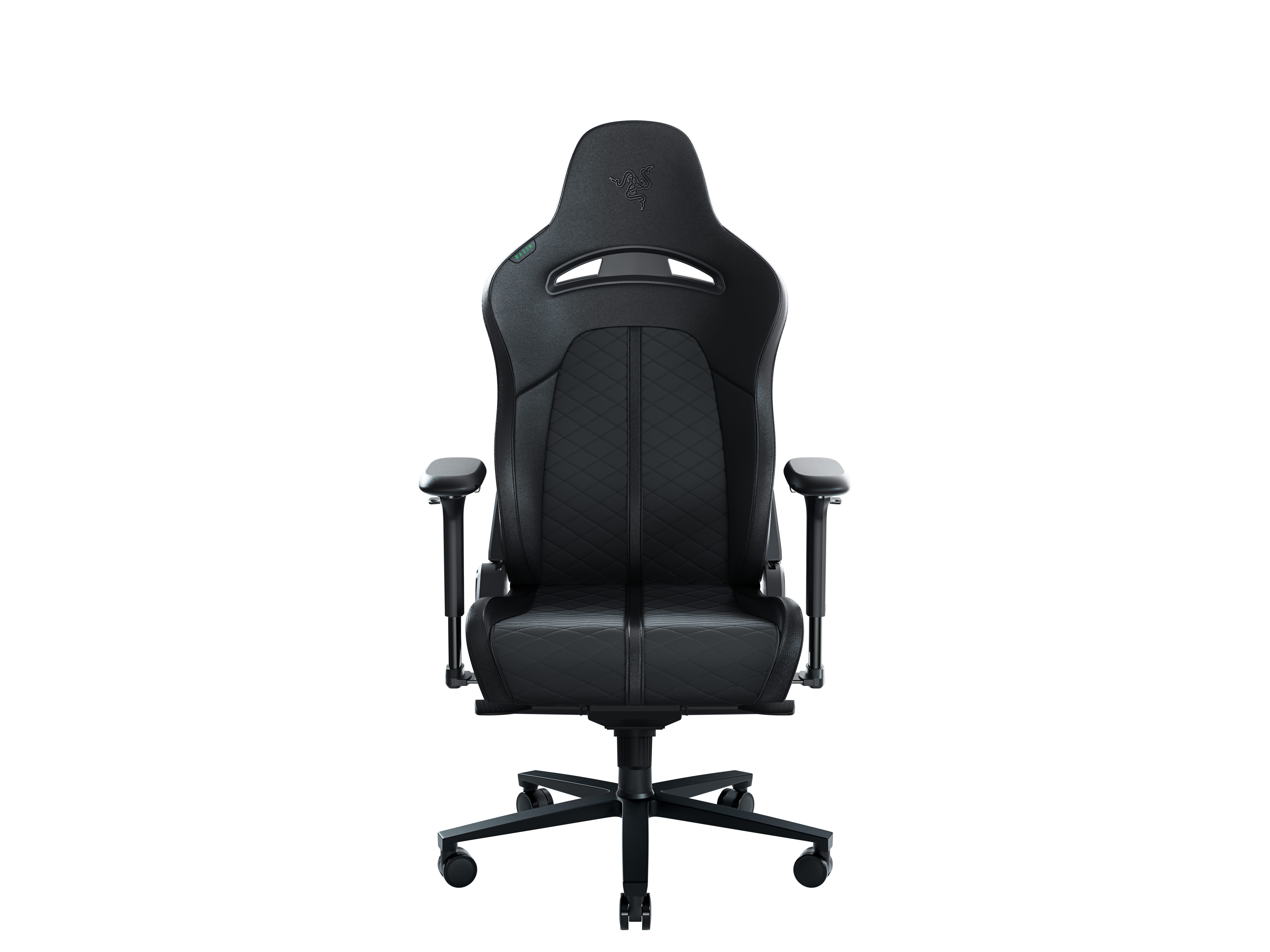 Razer Enki Ergonomic Gaming Chair EPU Synthetic Leather; Steel - Black