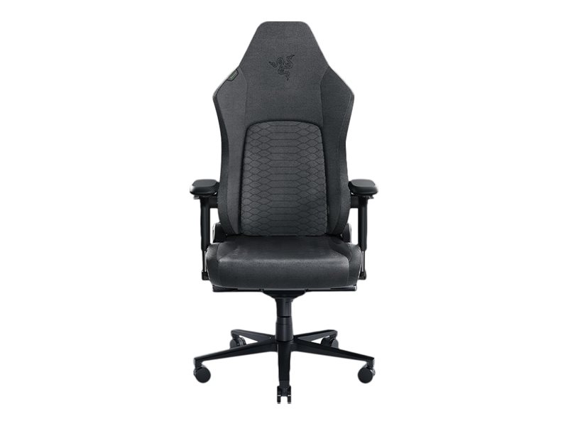Razer Gaming Chair with Lumbar Support Iskur V2 EPU Leather, Aluminium - Black