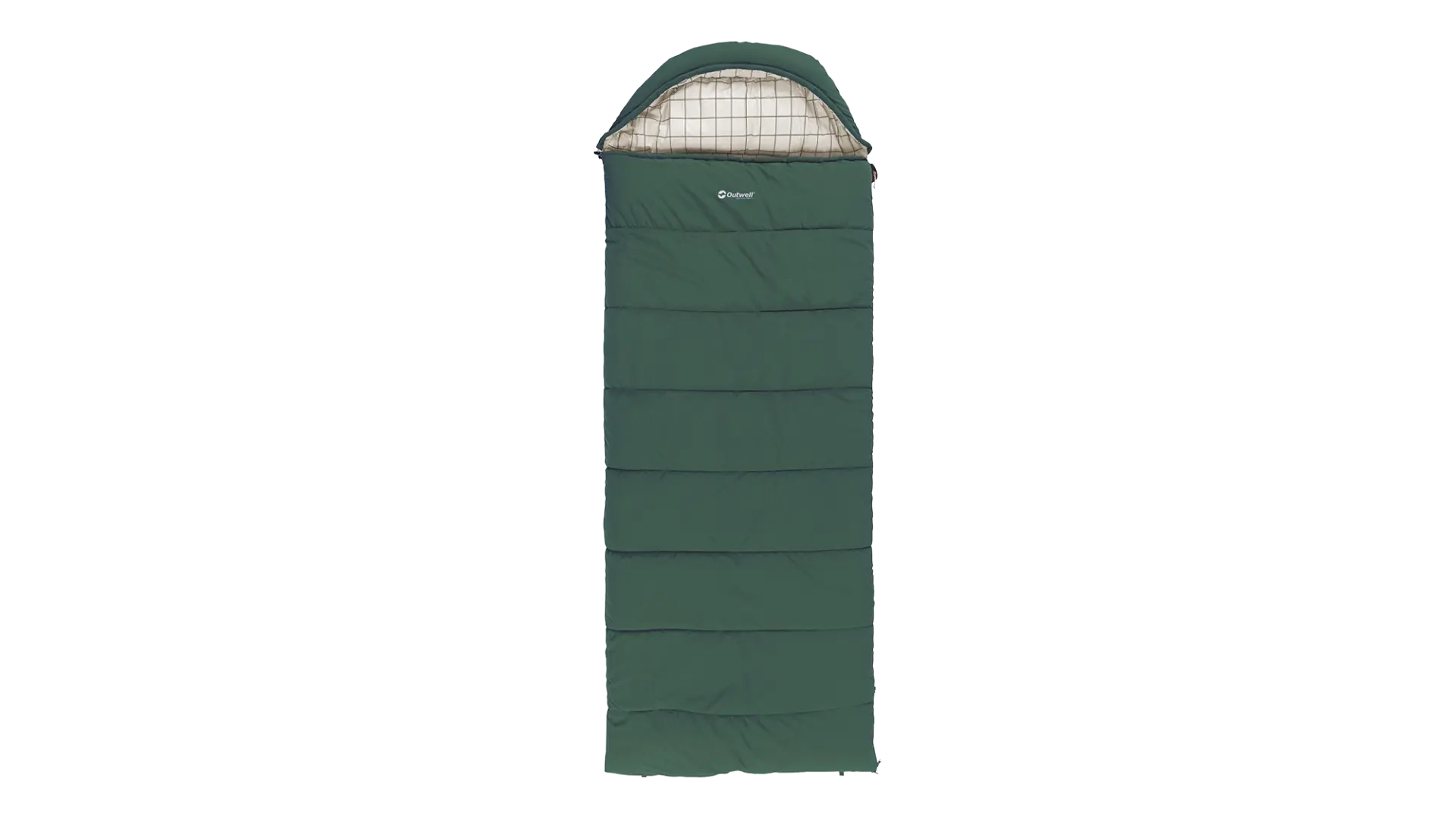 Outwell Camper Prime - Sleeping Bag - 235 x 90 cm - 2-way L-shape open-end with auto lock