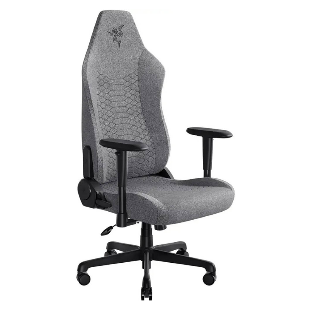 Razer Multi Layered Fabric/Steel - Gaming Chair - Iskur V2 X - Light Grey