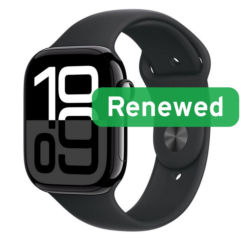 Apple Renewed Grade C - Apple Watch Series 10 LTE 46mm - Jet Black