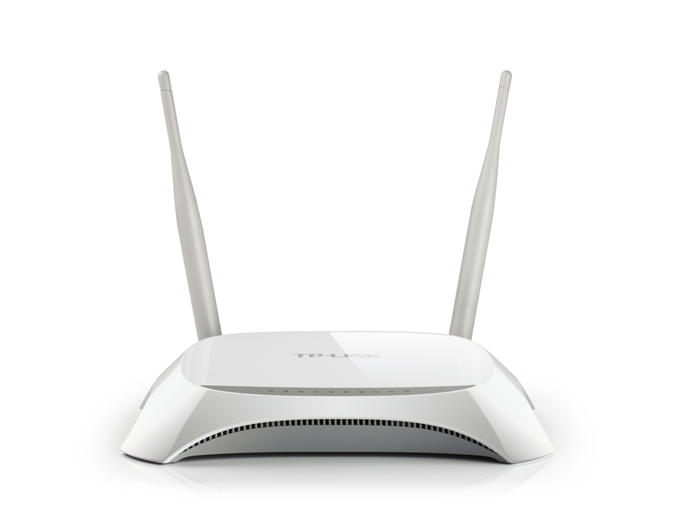 3G/4G Router - TL-MR3420 - 802.11n - 300 Mbit/s - 10/100 Mbit/s - Ethernet LAN (RJ-45) ports 4 - Mesh Support No - MU-MiMO No - 3G/4G via optional USB adapter - Antenna type 2xExternal - 1xUSB 2.0