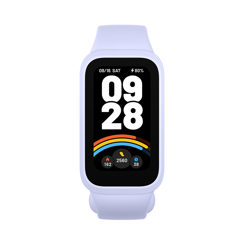 Xiaomi Smart Band 9 Active - TFT - Heart rate monitor - Waterproof - Bluetooth - Purple