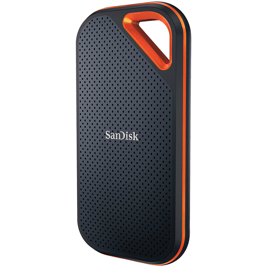 SANDISK Extreme PRO 2TB Portable SSD - Read/Write Speeds up to 2000MB/s, USB 3.2 Gen 2x2, Forged Aluminum Enclosure, 2-meter drop protection and IP55 resistance