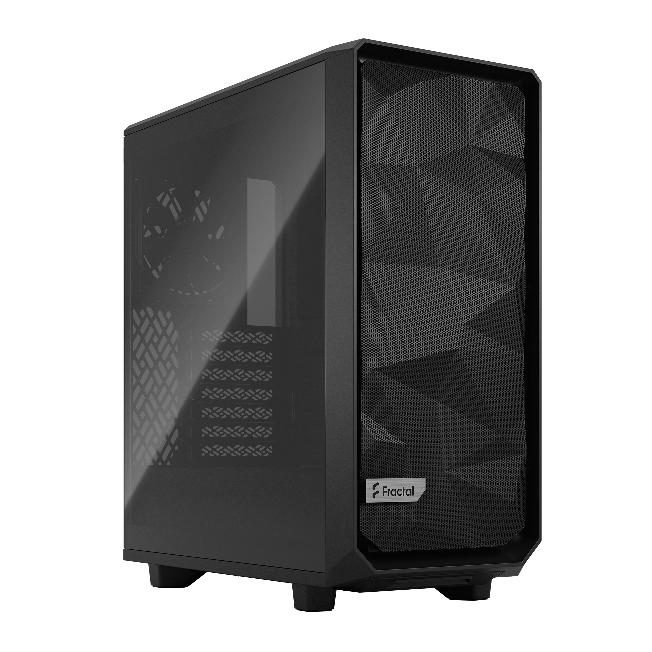Fractal Design - Meshify 2 Compact Light Tempered Glass - Black - ATX