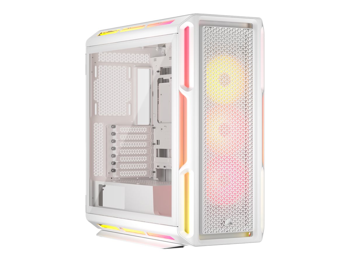Corsair PC Case - iCUE LINK 5000T LX RGB - White - Mid-Tower