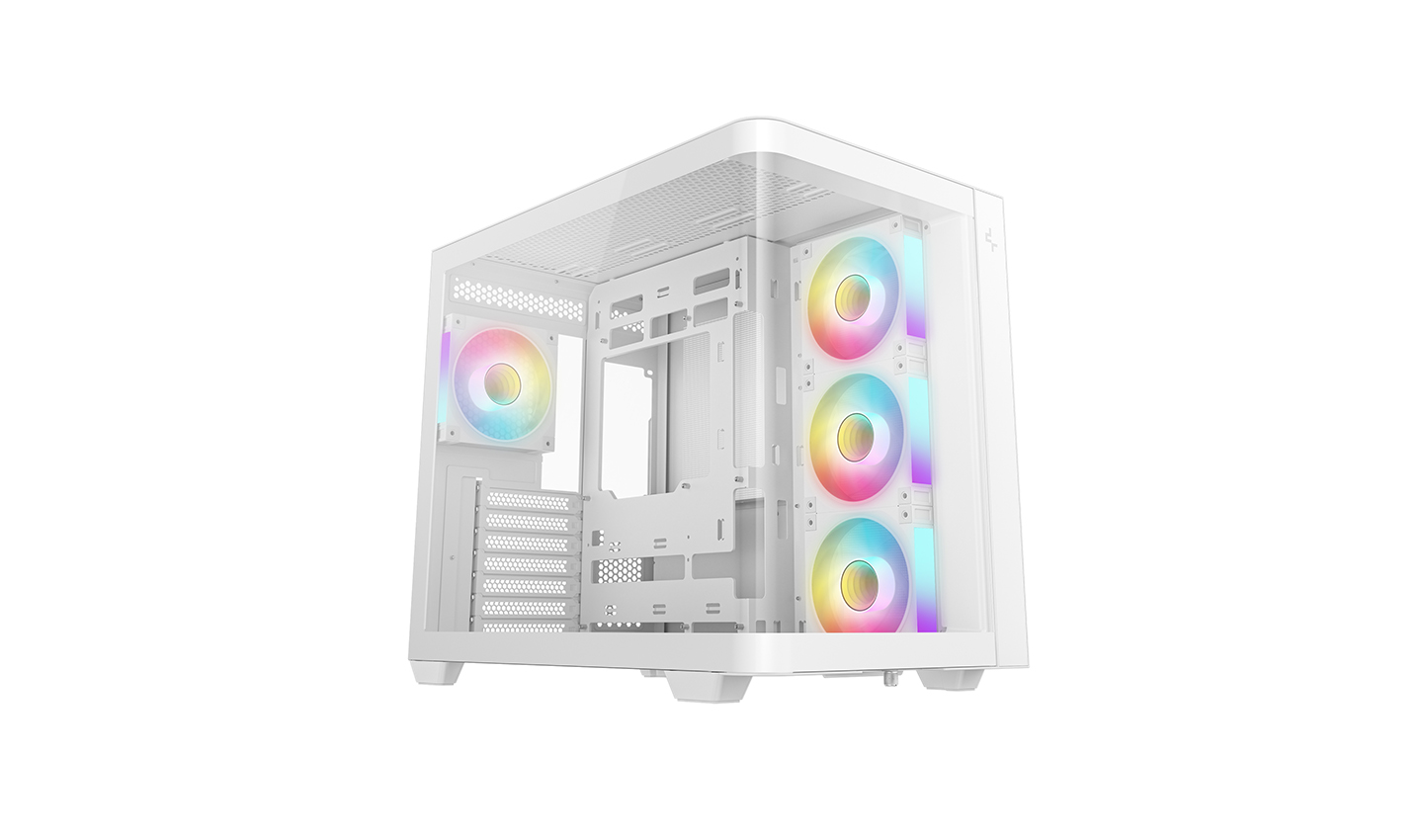 Deepcool Case - CG530U 4F WH - Whirte - Midi Tower