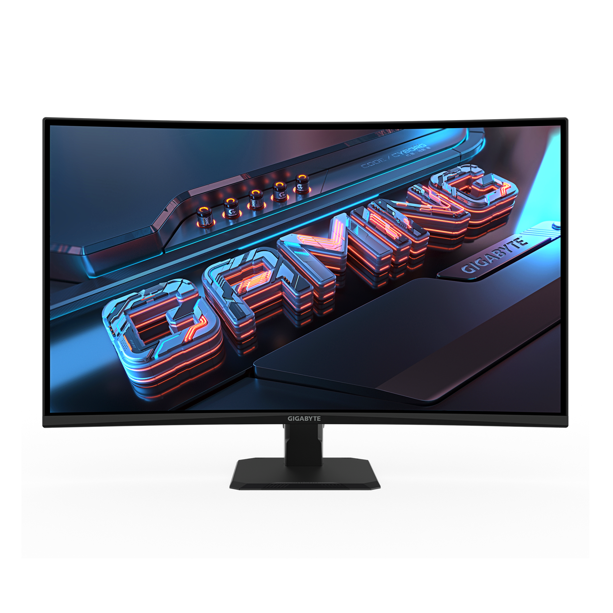 Gigabyte - GS32QCA EK - 32 " - VA - 180 Hz - 1 ms - 2560 x 1440 pixels - 250 cd/m² - HDMI ports quantity 2