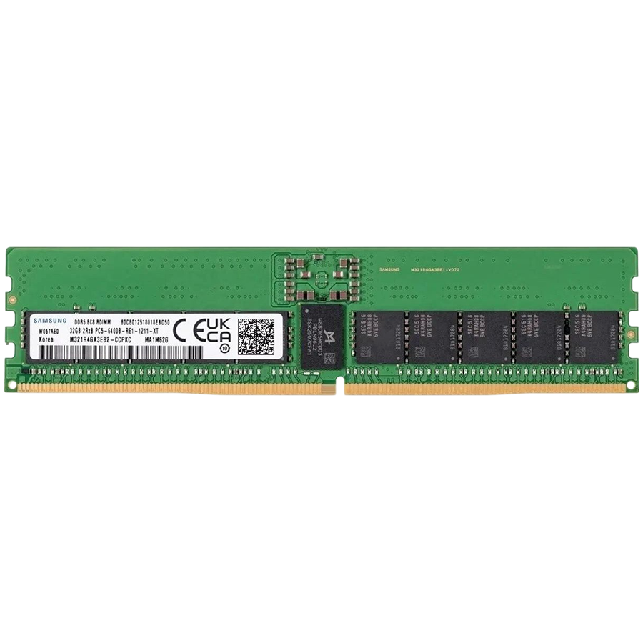 SAMSUNG 32GB DDR5 6400MHz CL52 ECC RDIMM 2Rx8