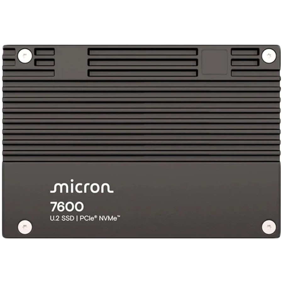 Micron 7600 PRO 3.84TB NVMe U.2 (15mm)  Enterprise SSD Single Pack