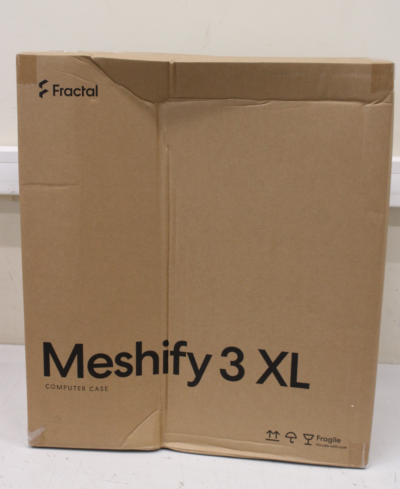 SALE OUT. Fractal Design Meshify 3 XL - Black RGB TG Light Tint - Mid-Tower - DAMAGED PACKAGING - ATX