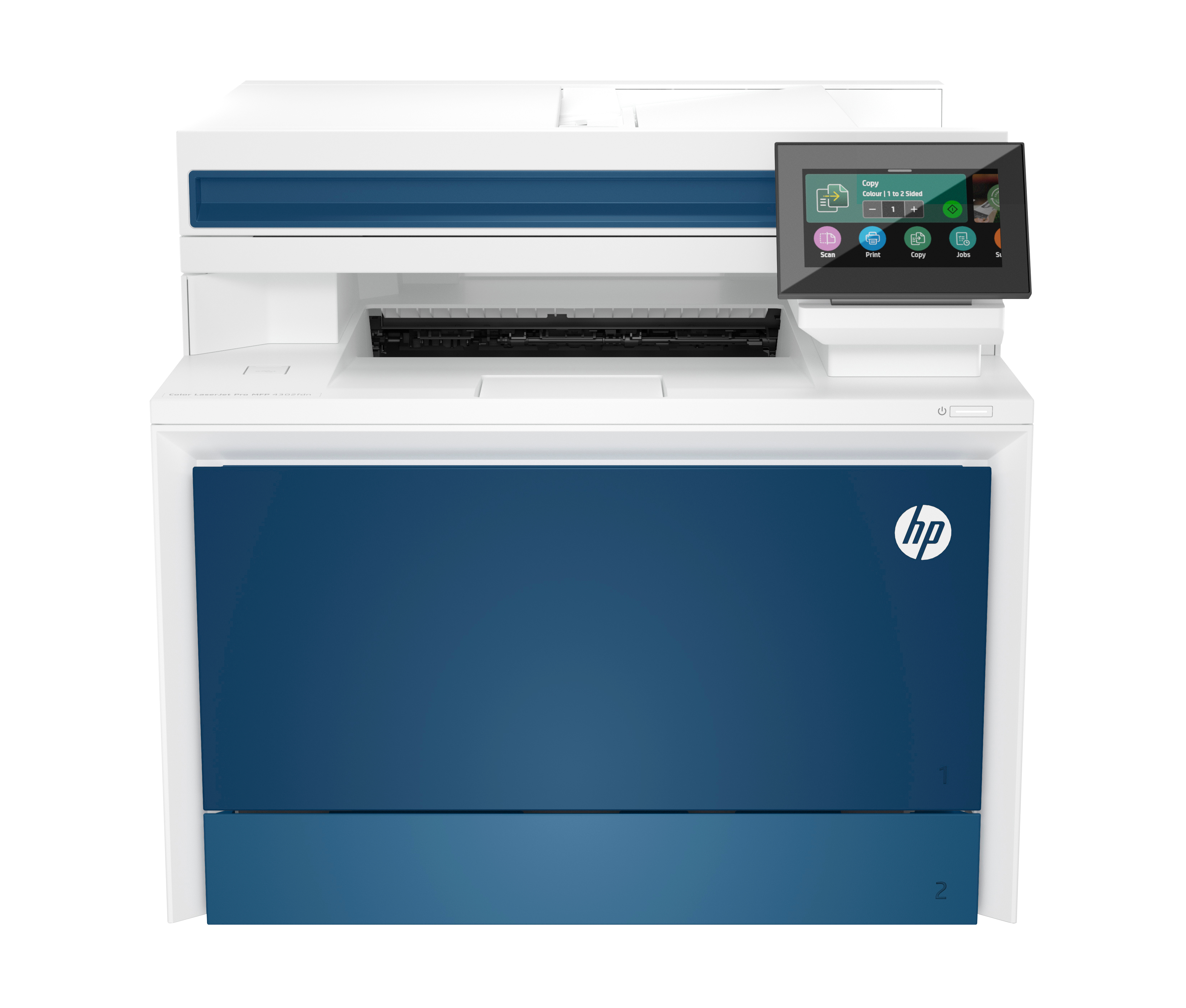 HP Color LaserJet Pro MFP 4302fdn All-in-One Printer - A4 Color Laser, Print/Copy/Dual-Side Scan, Auto-Duplex, Automatic Document Feeder, LAN, Fax, 33ppm, 750-4000 pages per month (replaces M479fdn)