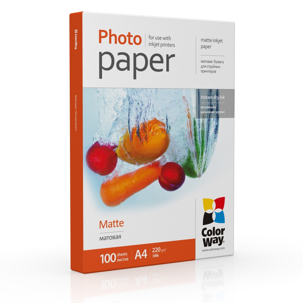 Photo Paper - PM220100A4 - Matte - White - 220 g/m² - A4