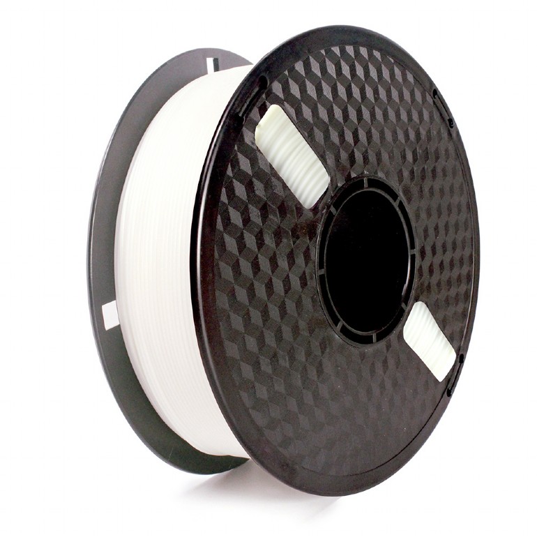 Flashforge Filament, PLA Flexible - 3DP-PLA-FL-01-W - 1.75 mm diameter, 1kg/spool - White