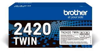 Brother TN2420 - TWIN-pack toner - Black
