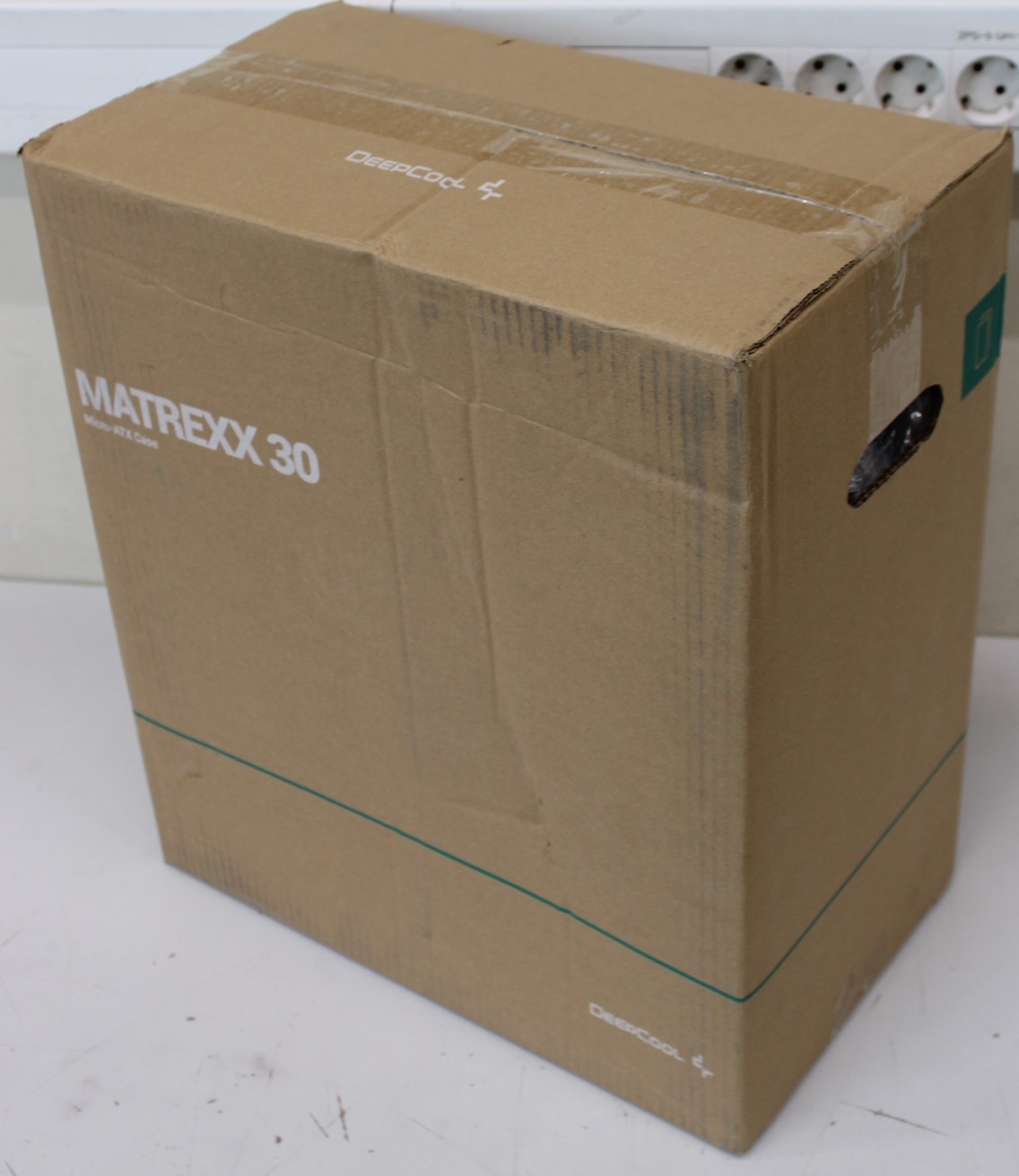 SALE OUT.  - Deepcool - MATREXX 30 - Side window - Micro ATX - DAMAGED PACKAGING, DENTED LEFT SIDE