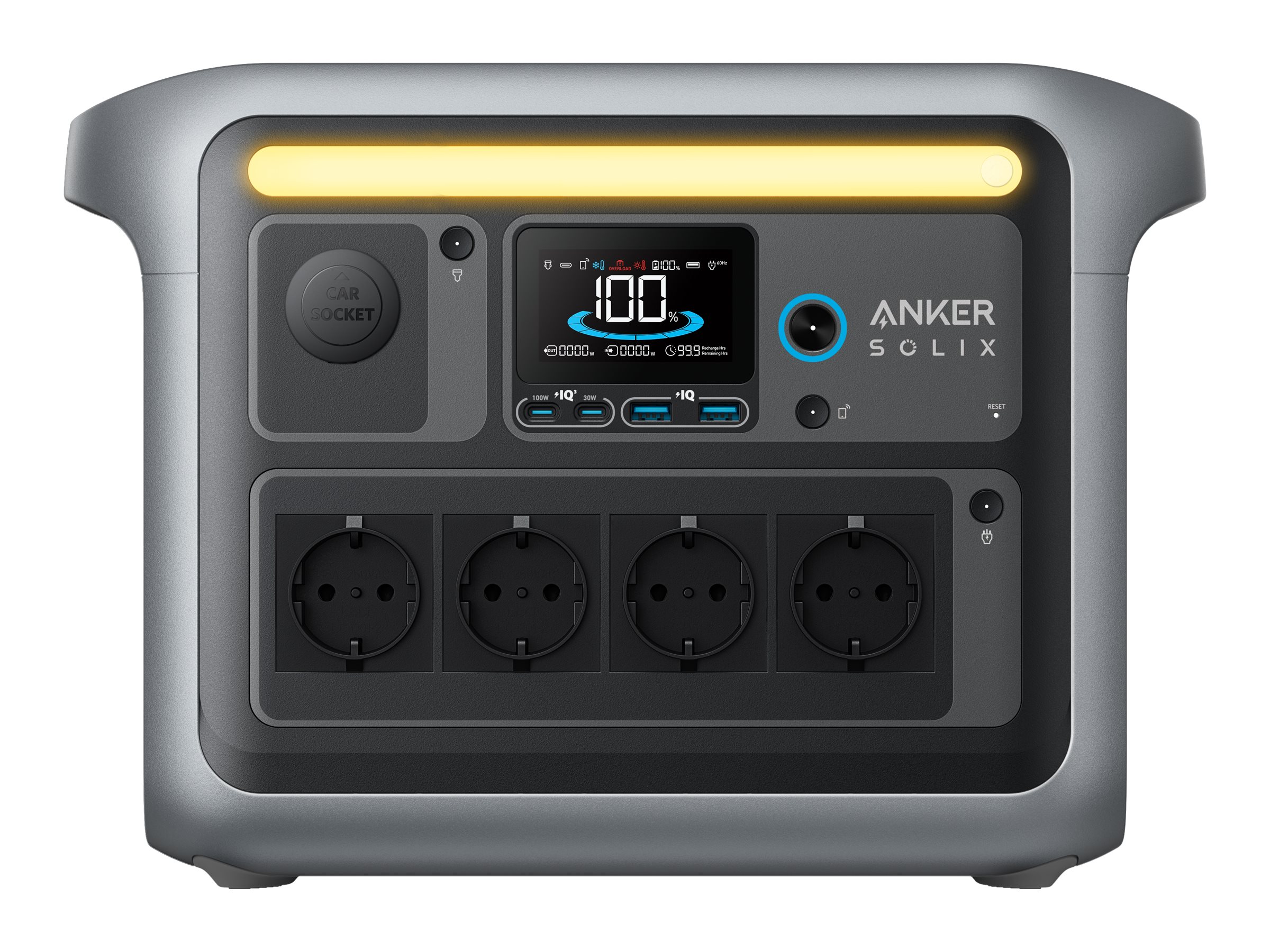 Anker Solix Portable Power Station 1056 Wh, 1800W - SOLIX C1000X