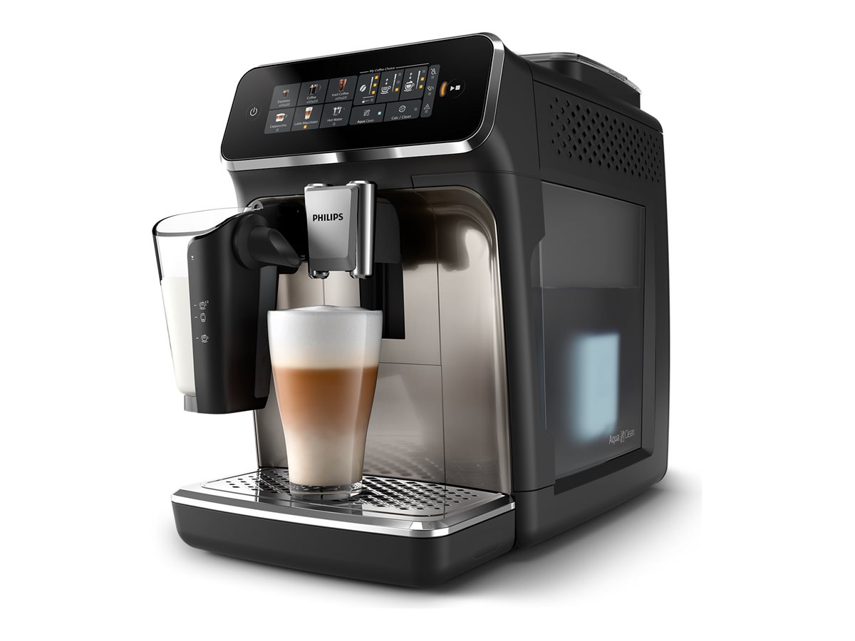 Philips Espresso Coffee Maker - EP3347/90 - Pump pressure 15 bar - Built-in milk frother - Automatic - 1500 W - Black