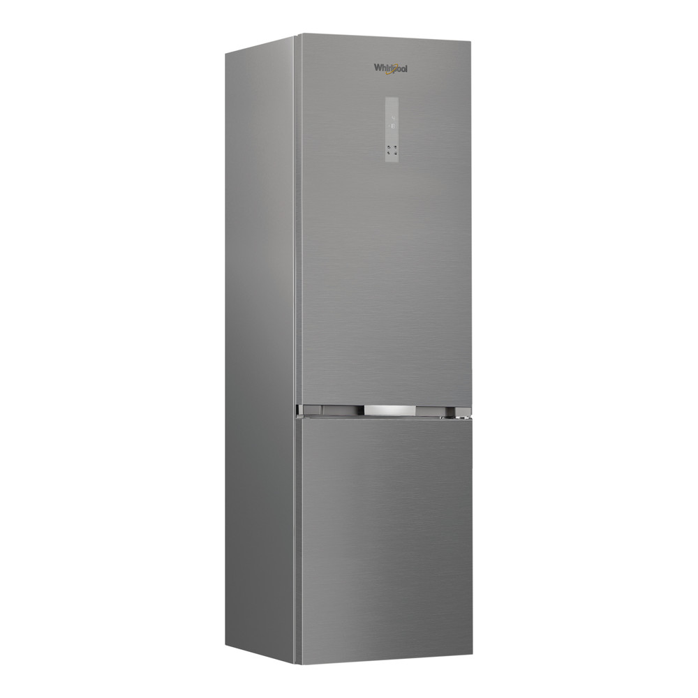Whirlpool Refrigerator - WHK 26403 XP6E1 - Energy efficiency class C - Free standing - Combi - Height 203.5 cm - No Frost system - Fridge net capacity 249 L - Freezer net capacity 106 L - 36 dB - Pearl Inox