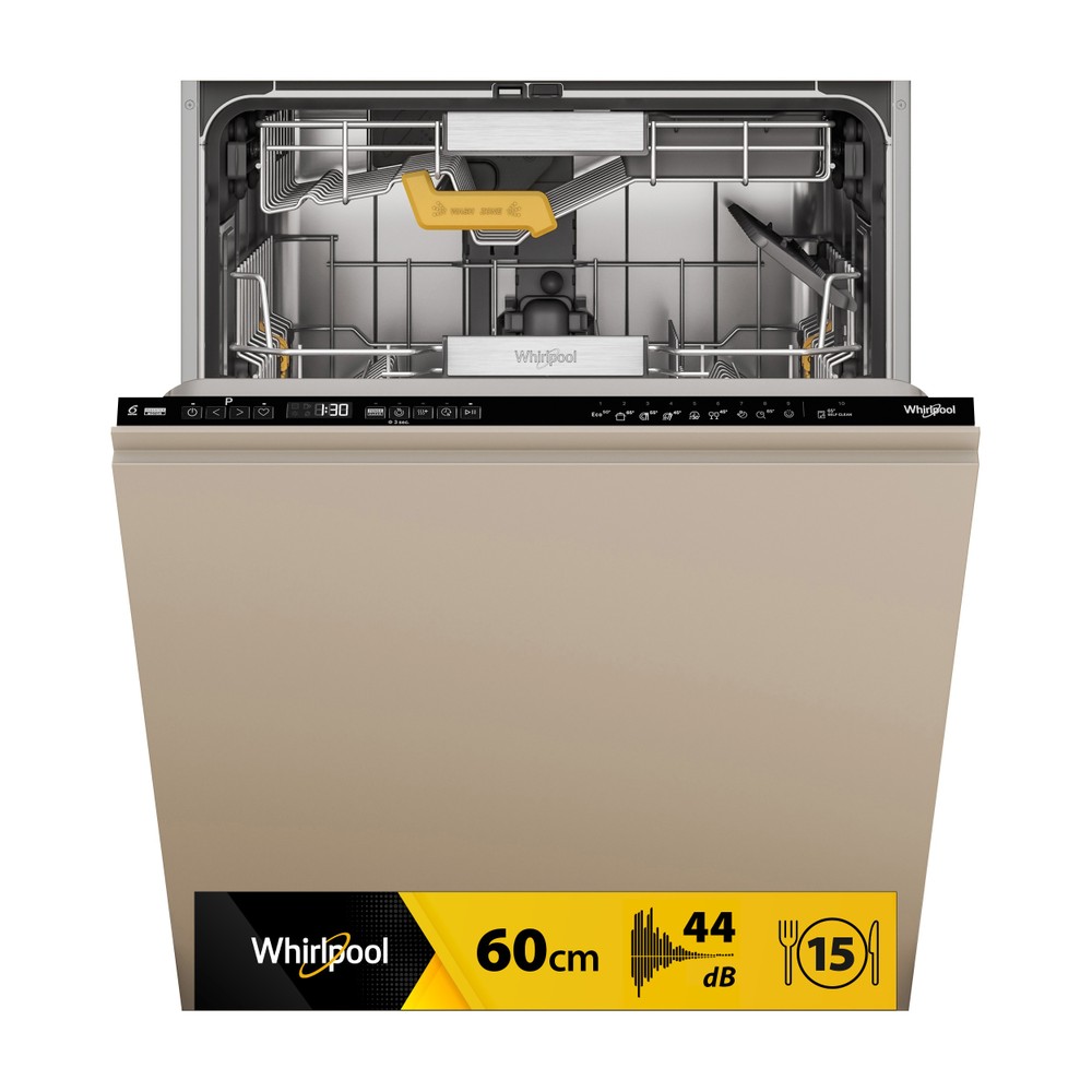 Whirlpool Dishwasher - WH8IC15B4M6LHC0 - Built-in - Width 60 cm - Number of place settings 15 - Energy efficiency class C - Display