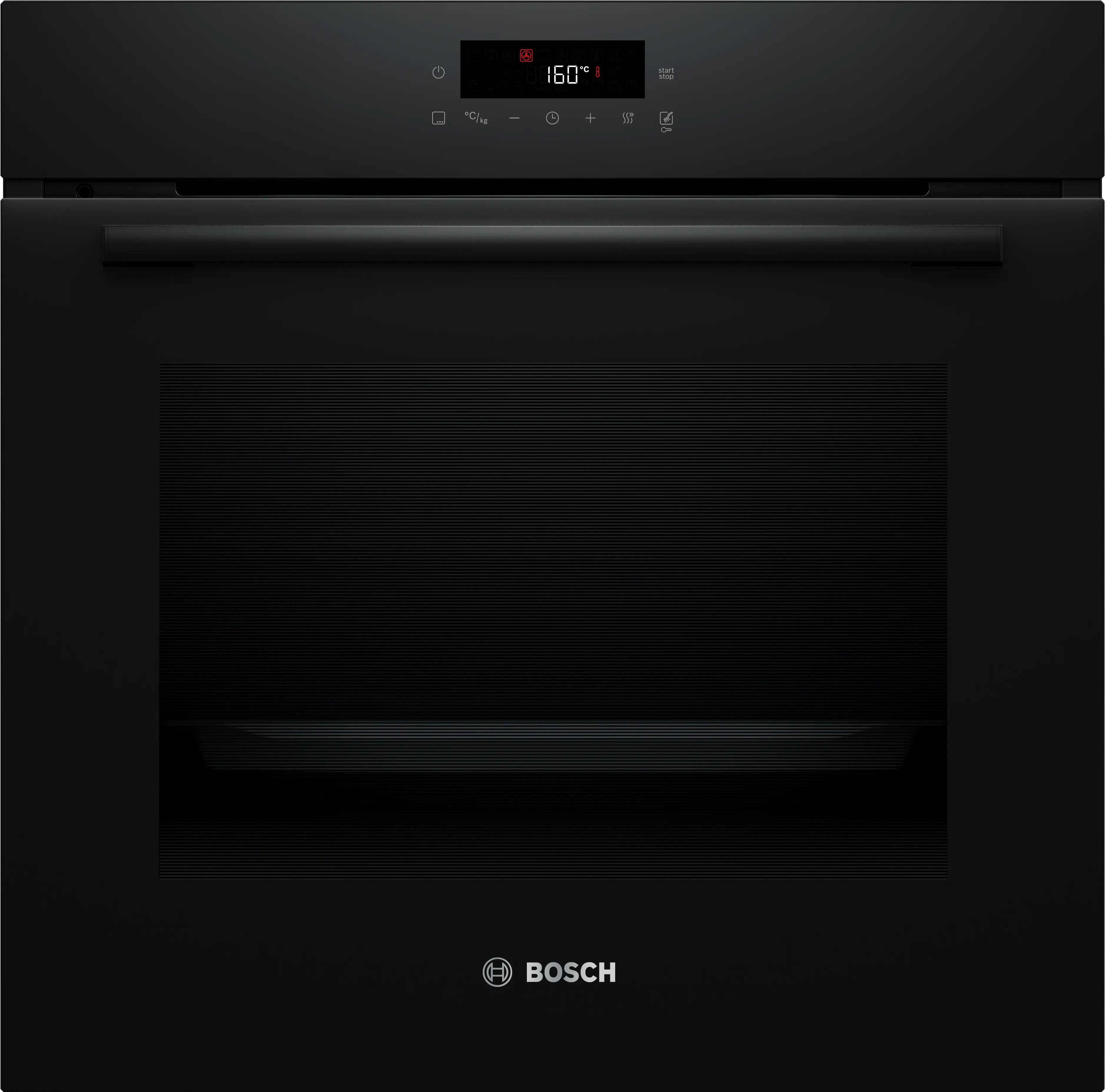 Bosch Oven - HBA572BB4 - 71 L - Electric - Pyrolytic/Hydrolytic - Touch - Height 59.5 cm - Width 59.4 cm - Black