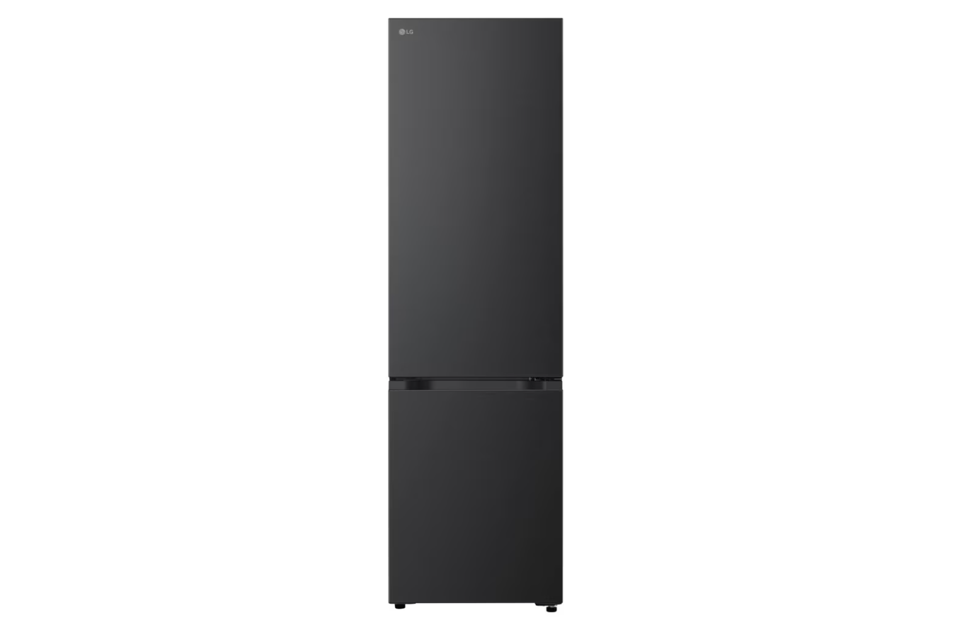 LG Refrigerator - GBBS726CEV - Energy efficiency class C - Free standing - Combi - Height 203 cm - Fridge net capacity 262 L - No Frost system - Freezer net capacity 113 L - Display - 34 dB - Essence Black Steel