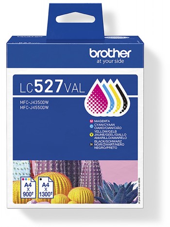 LC527VAL Value Pack - Brother Ink cartridge - Black, yellow, cyan, magenta
