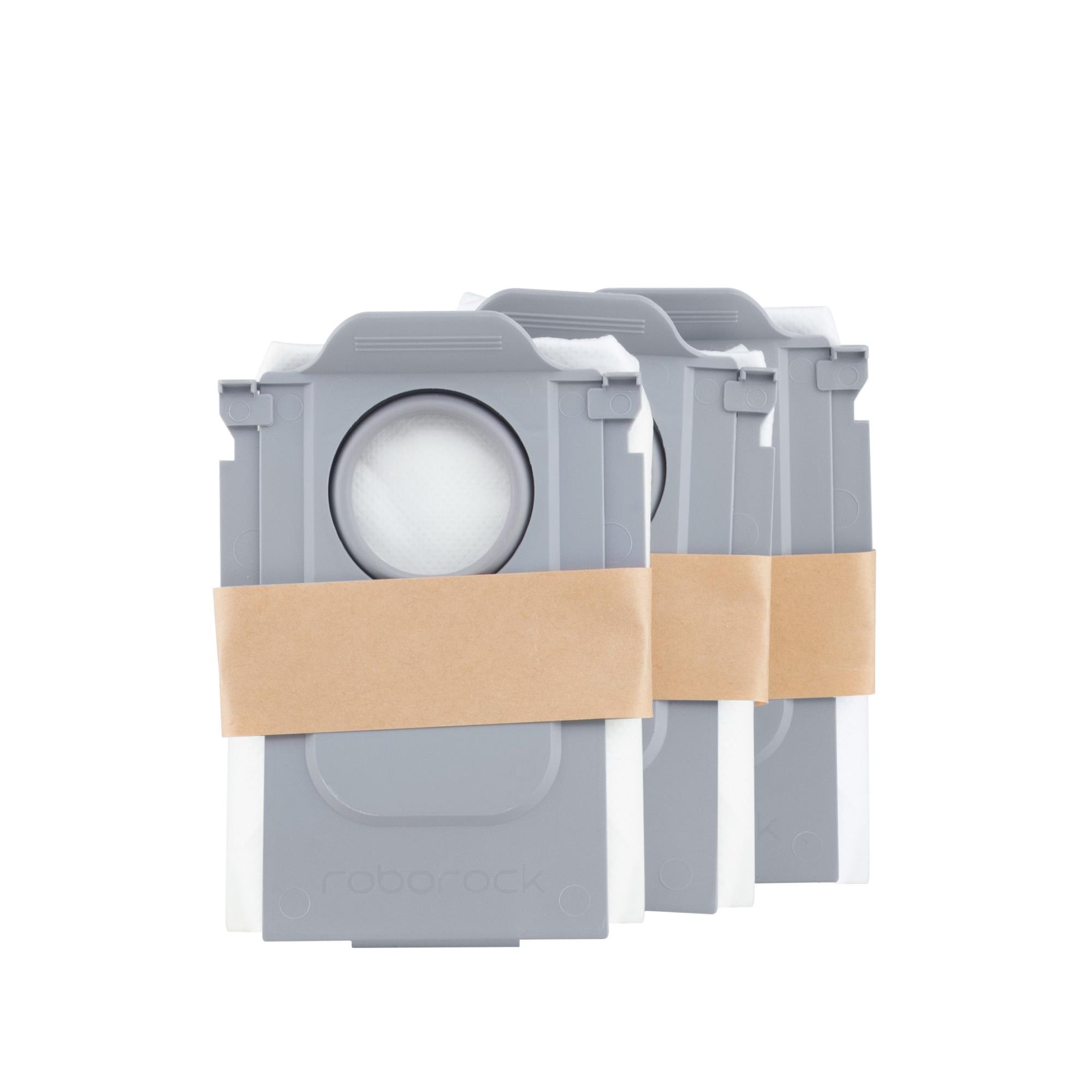 Vacuum Cleaner Accessory|ROBOROCK|Disposable Dust Bag 3pcs|White|For Qrevo/Qrevo MaxV/S8 MaxV Ultra/S8 Max Ultra/Qrevo S/Qrevo Pro/Qrevo Master/Qrevo Curv|8.02.0238