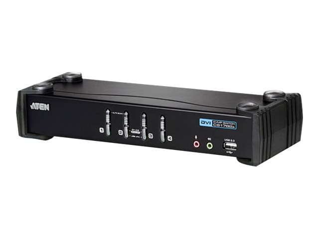 Aten 4-Port USB DVI/Audio KVMP Switch - Aten - 4-Port USB DVI/Audio KVMP™ Switc