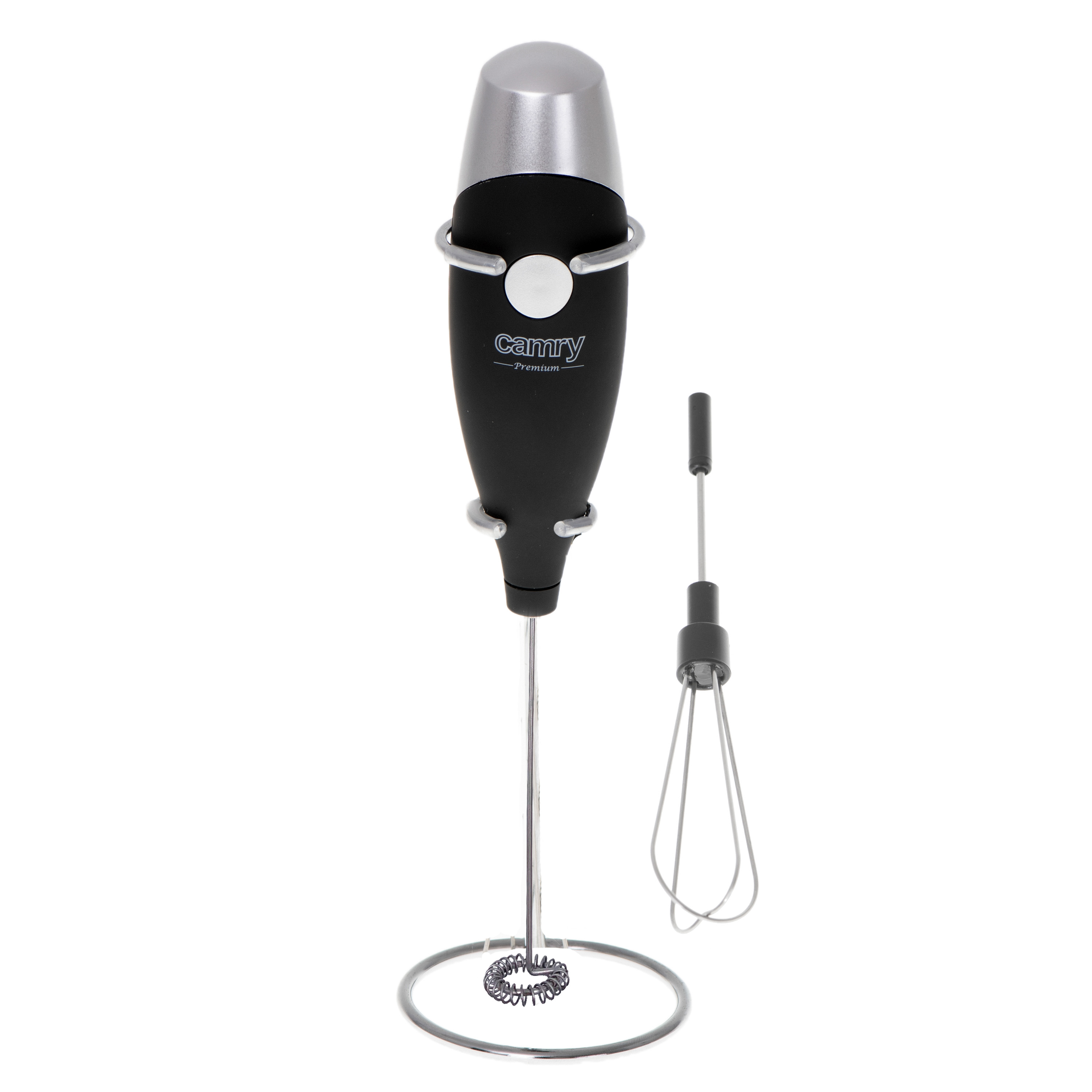 Camry - Milk Frother - CR 4501 - Milk frother - Black/Stainless Steel