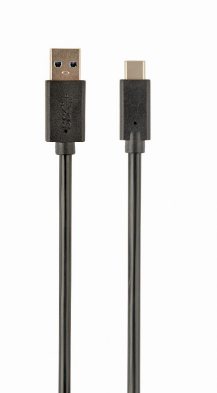Cablexpert - 3 A - USB 3.0 AM to Type-C cable (AM/CM) - CCP-USB3-AMCM-1M - USB-A to USB-C USB 3 AM (male) - USB Type-C (male) - 600 Mbit/s