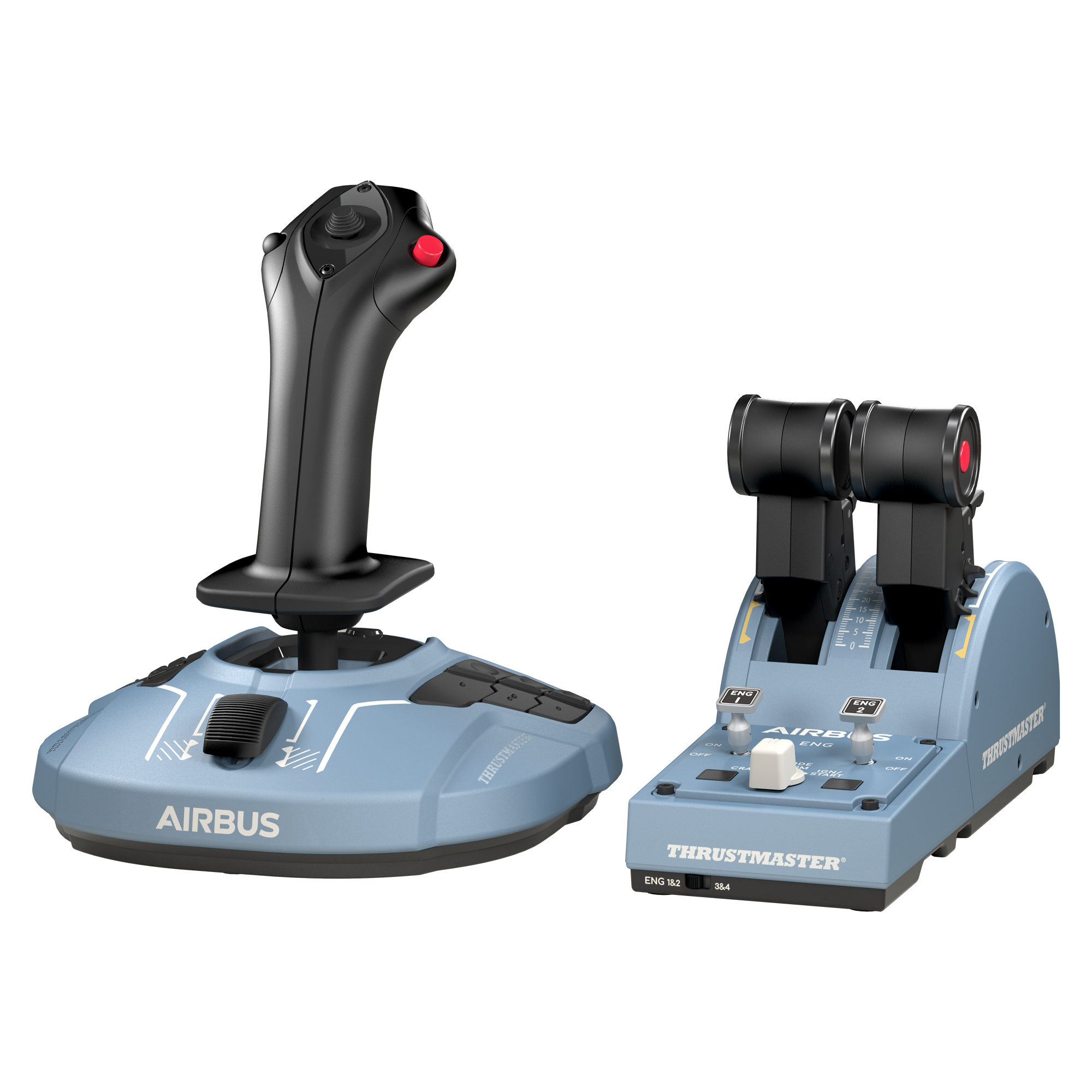 Thrustmaster - Joystick TCA Ofiicer Pack Airbus Edition - Joystick
