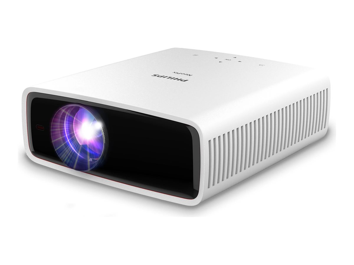 Philips - NeoPix 550 - Full HD (1920x1080) - 500 ANSI lumens - 3000:1 - White - Wi-Fi