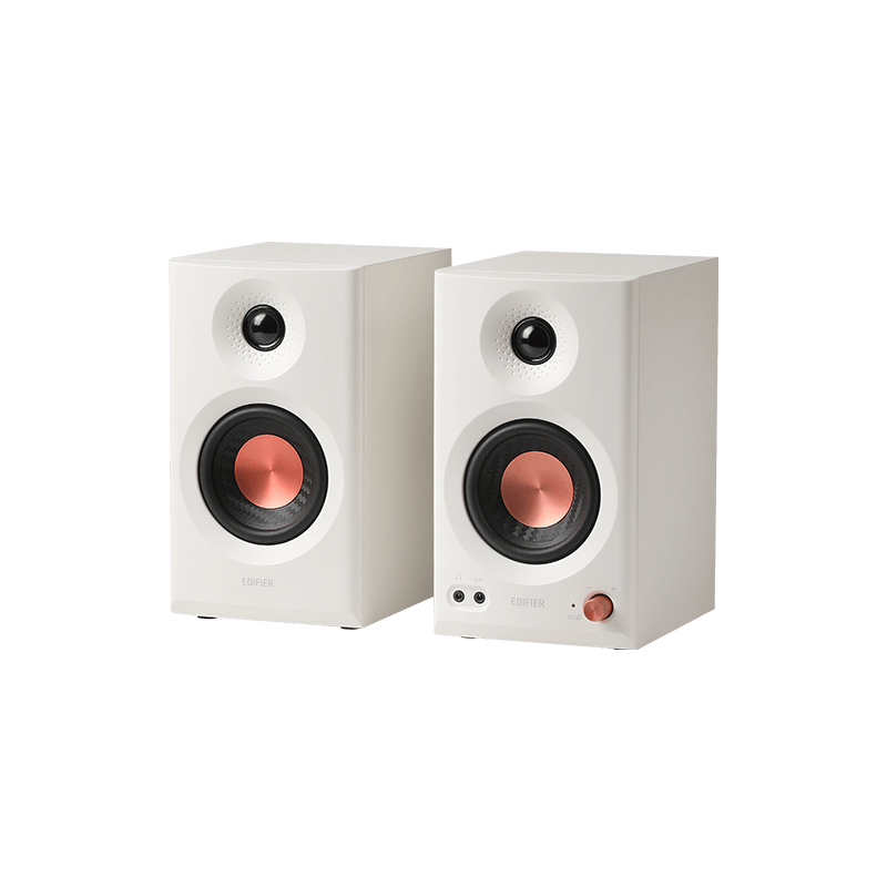 Edifier - Powered Studio Monitor Speakers - MR3 - 18 W - Bluetooth - Wireless connection - 85 dB - White