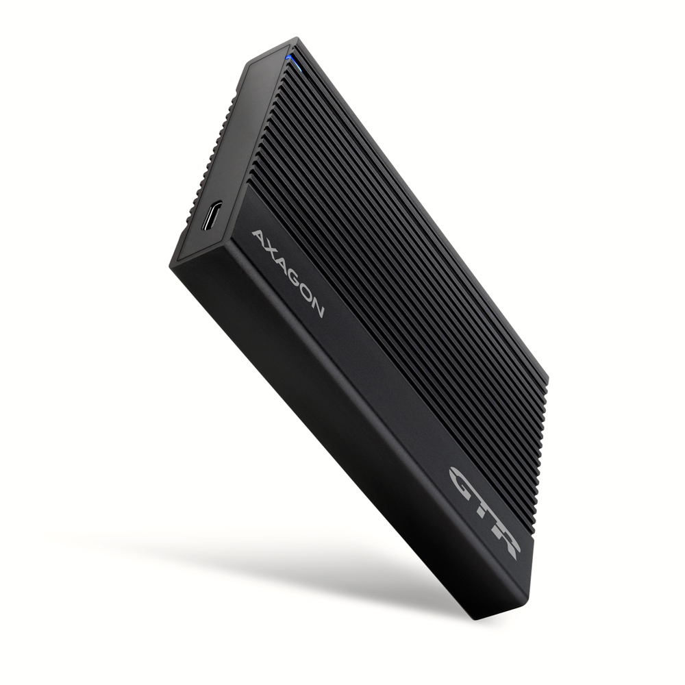 AXAGON USB-C 10Gbps RIBBED Box - EE25-GTR