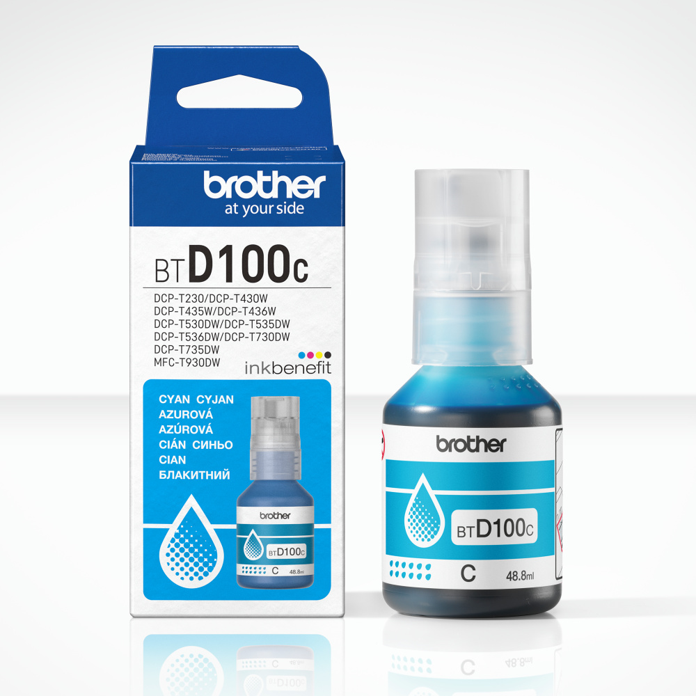 Brother BTD100C - Ink Bottle - Cyan