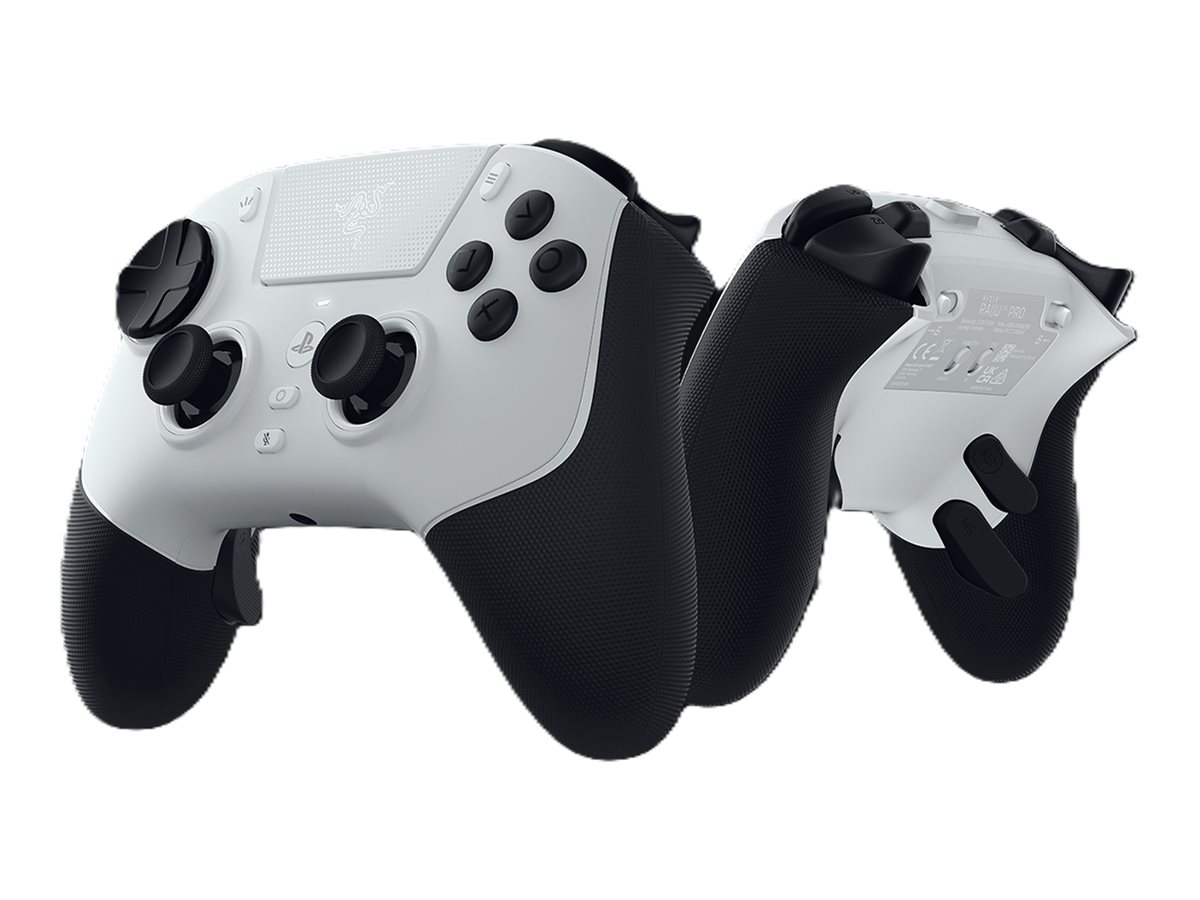 Razer Wireless Esports Controller for PlayStation 5 and PC - Raiju V3 Pro - White