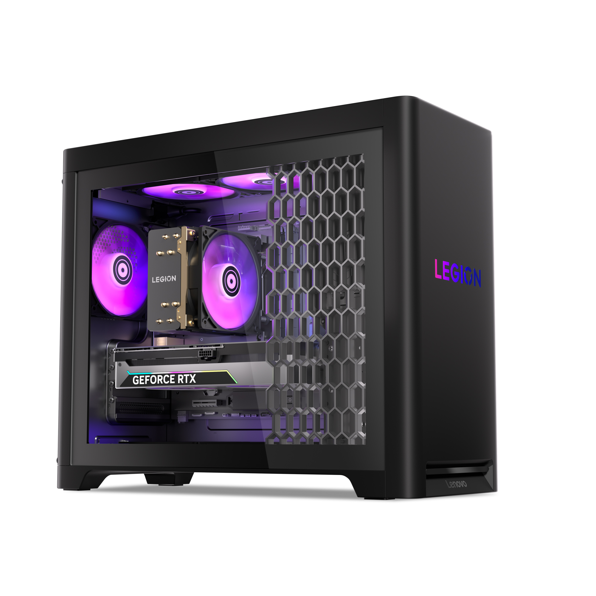 Lenovo Legion - T5 30AGB10 - Desktop - Tower - AMD Ryzen 7 - 7700X - 32 (2x16GB) GB - UDIMM DDR5 - 512 GB - NVIDIA GeForce RTX 5070 - No keyboard - Windows 11 Pro - Warranty 24 month(s)