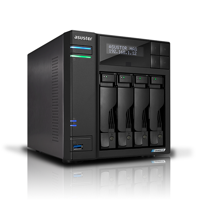 Asus Lockerstor AS6704T V2 - Intel Celeron - N5105 - 4 GB - DDR4