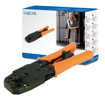 Logilink - Crimping tool universal with cutter and isolater metal