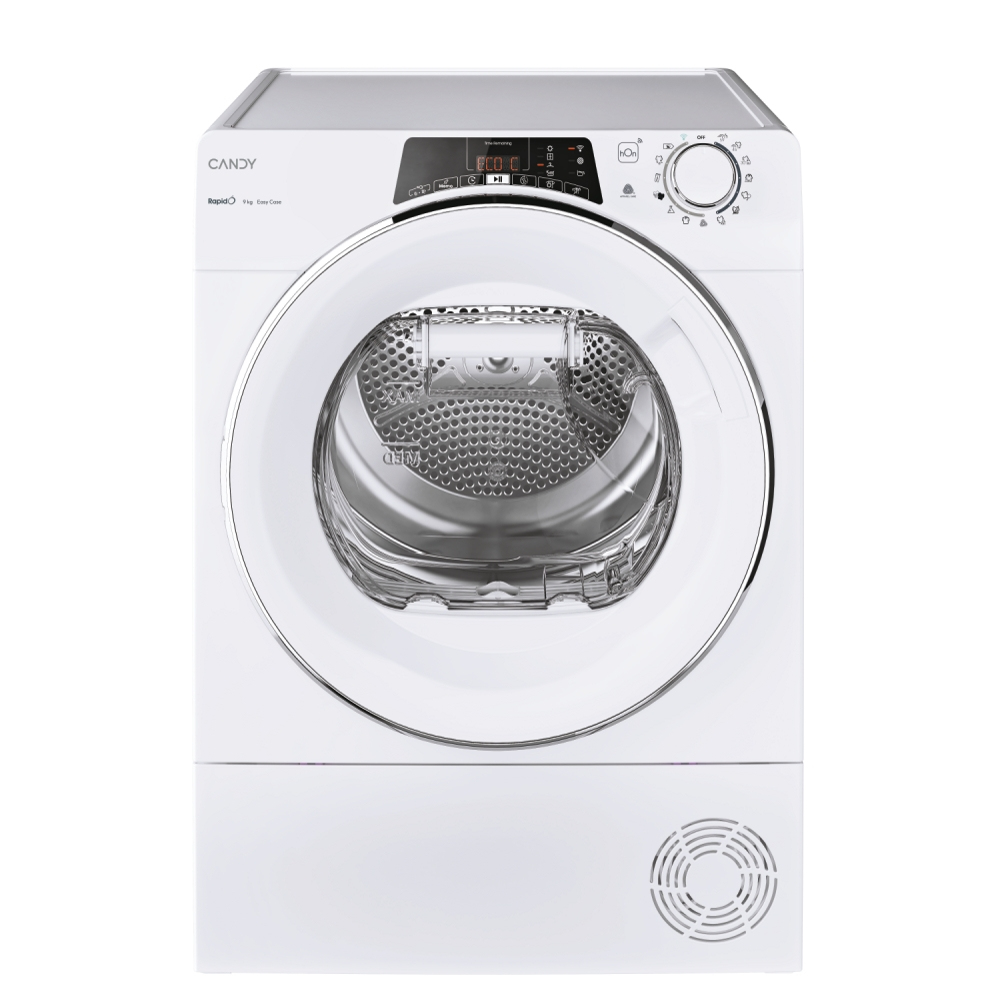 CANDY Dryer ROE H9A2TCEX-S, 9kg, Energy class A++