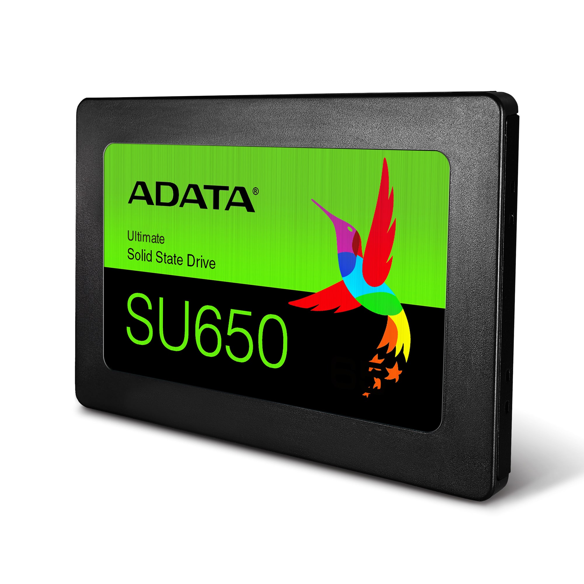 ADATA - Ultimate SU650 3D NAND SSD - 480 GB - SSD form factor 2.5” - Solid-state drive interface SATA - Read speed 520 MB/s - Write speed 450 MB/s