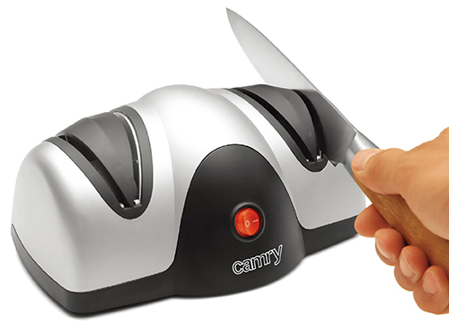 Camry - Knife sharpener - CR 4469 - Electric - Black/Silver - 60 W - 2
